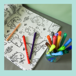 Cahier de coloriage BabyCréa - kit créatif jeune maman