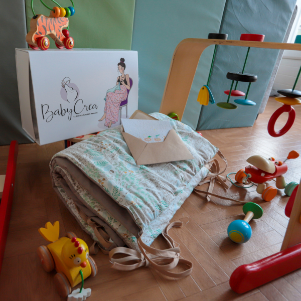 La Box de Jean par BabyCréa - tour de lit prêt à coudre à offrir en cadeau de naissance