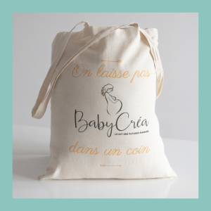 Tote bag en coton 100 % bio